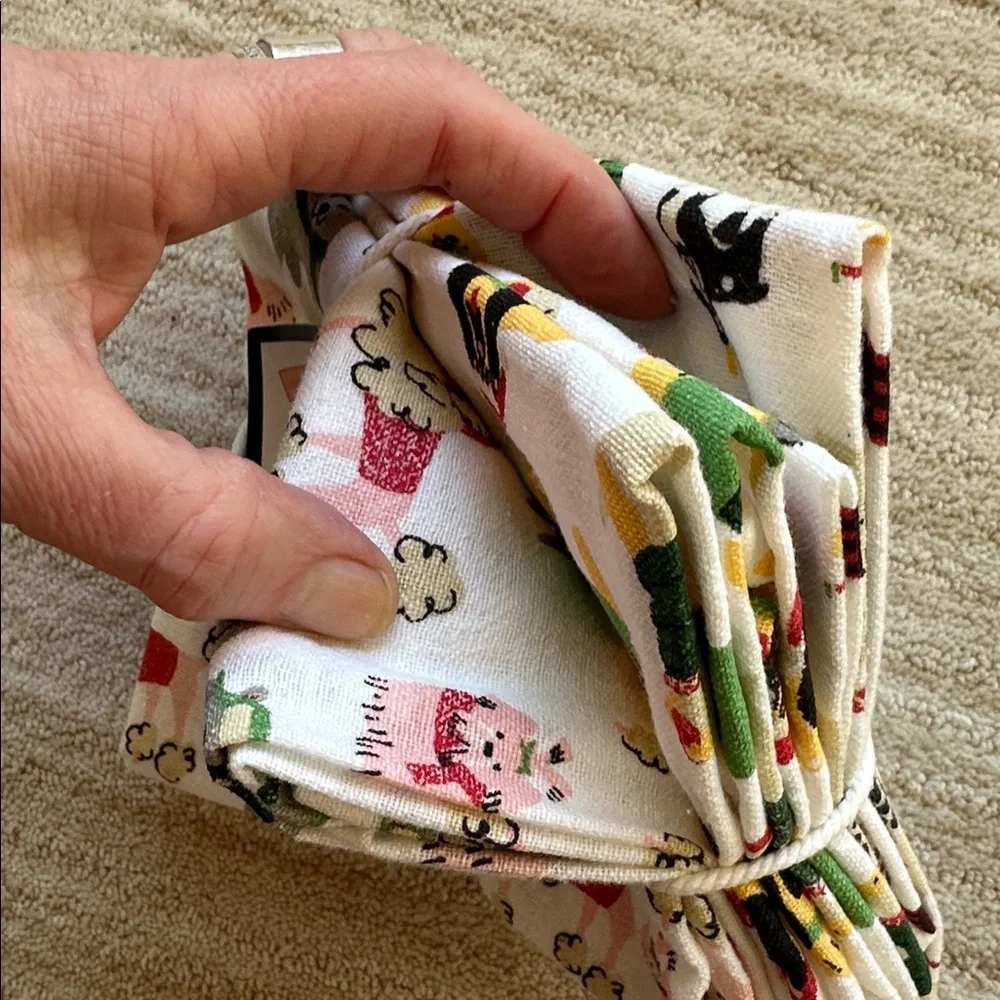 Danica Jubilee Floursack Dishtowels (Set of 3) | Yule Dog Christmas